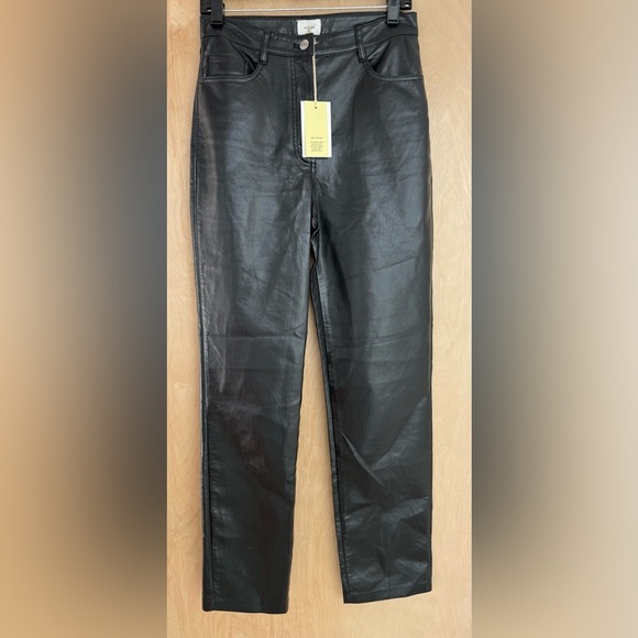 Wilfred Melina Black Vegan Leather Pant - Picture 14 of 15